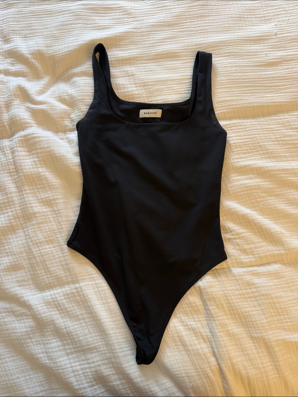 Babaton Kids Black Scoop One-Piece Swimsuit
